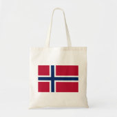 Noorse vlag tote bag (Voorkant)