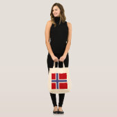 Noorse vlag tote bag (Voorkant (model))