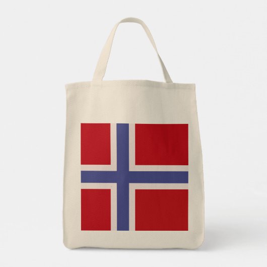 Noorse vlag tote bag (Achterkant)