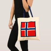 Noorse vlag tote bag (Voorkant (product))