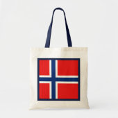 Noorse vlag tote bag (Voorkant)
