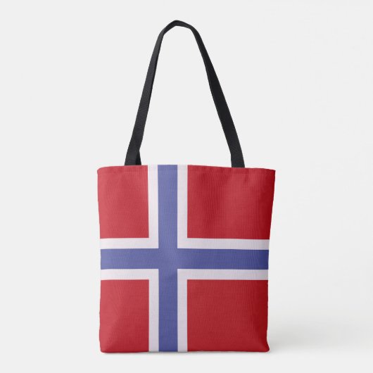 Noorse vlag tote bag (Achterkant)