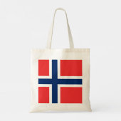 Noorse vlag tote bag (Achterkant)