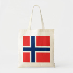 Noorse vlag tote bag