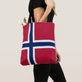Noorse vlag tote bag (Dichtbij)