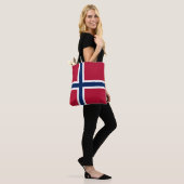 Noorse vlag tote bag (Op model)