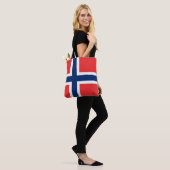 Noorse vlag tote bag (Op model)
