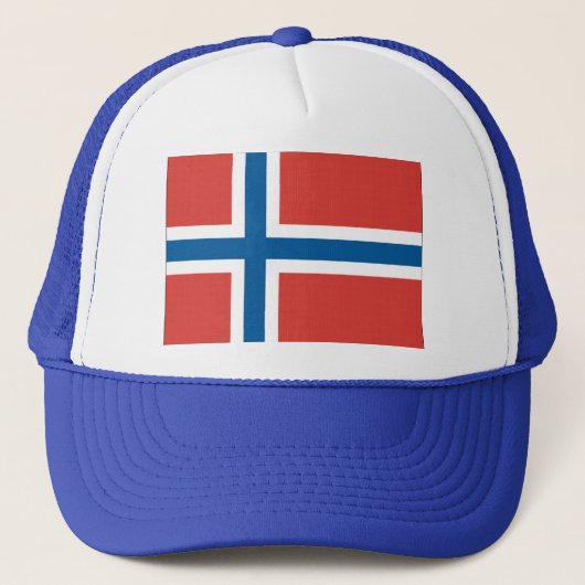Noorse vlag trucker pet (Voorkant)