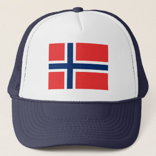 Noorse vlag trucker pet