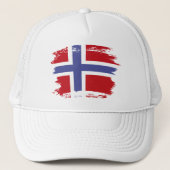 Noorse vlag trucker pet (Voorkant)