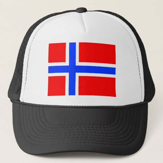 Noorse vlag trucker pet (Voorkant)