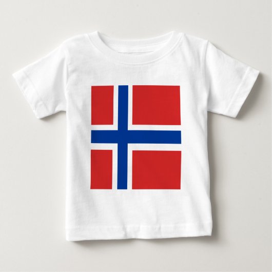 Noorse vlag van hoge kwaliteit (Voorkant)