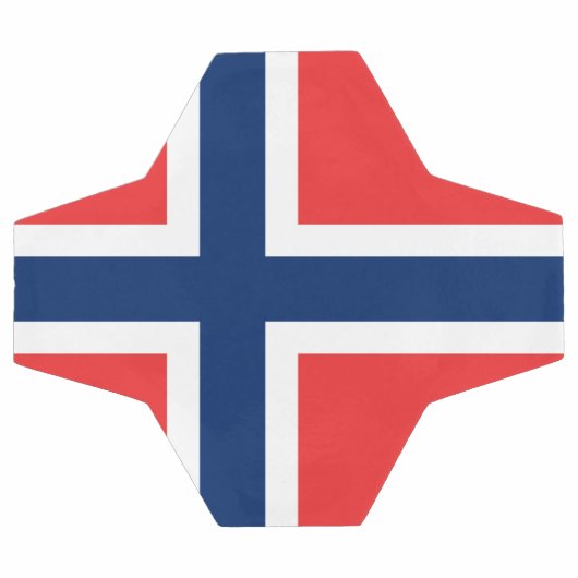 Noorse vlag voetbal (Enkel)