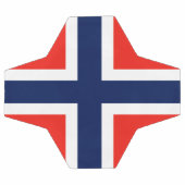 Noorse vlag voetbal (Enkel)