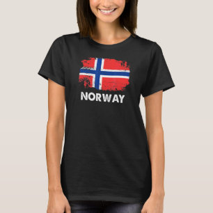 Noorse vlag voor Noorse vlag T-shirt