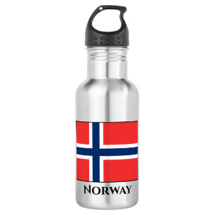Noorse vlag waterfles