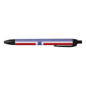 Noorse vlag zwarte inkt pen (Bodem)