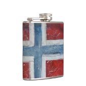 Noorse vlaggenkolf heupfles (Rechts)