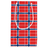 Noorse vlaggensymbolen klein cadeauzakje (Voorkant)