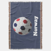 Noorse voetbal deken (Voorkant Verticaal)