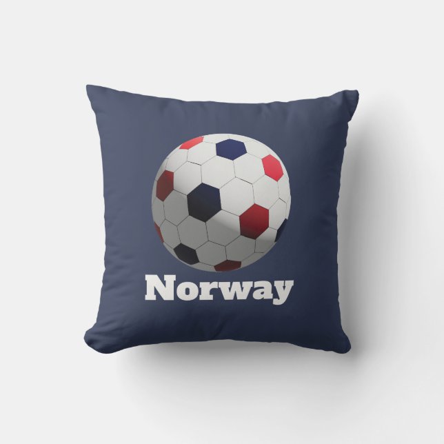 Noorse voetbal kussen (Voorkant)