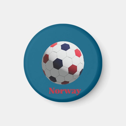 Noorse voetbal magneet (Voorkant)
