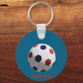 Noorse voetbal sleutelhanger (Achterkant)