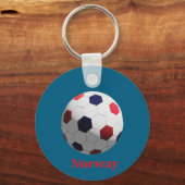 Noorse voetbal sleutelhanger (Voorkant)