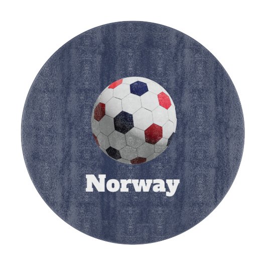 Noorse voetbal snijplank (Voorkant)