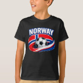 Noorse Voetbal Trots T-shirt (Voorkant)