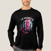 Noorse voetbalploeg Tri-Blend shirt (Voorkant volledig)