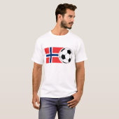 Noorse voetbalster t-shirt (Voorkant volledig)