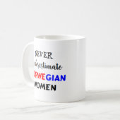 noorse vrouwen koffie - mok (Voorkant links)