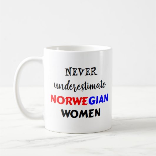 noorse vrouwen koffie - mok (Links)