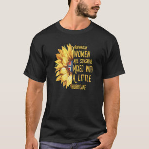 Noorse vrouwen zijn zonneschijn met een beetje H T-shirt