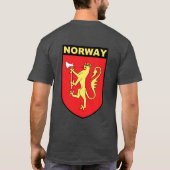 Noorse wapenschild Shirt (Achterkant)