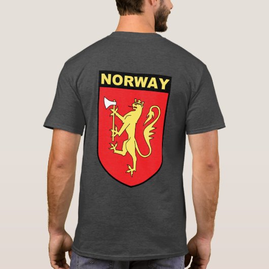 Noorse wapenschild Shirt (Achterkant)