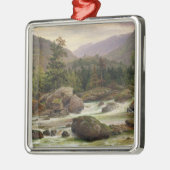 Noorse waterval, 1840 metalen ornament (Links)