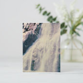 Noorse waterval briefkaart (Staand voorkant)