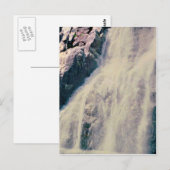 Noorse waterval briefkaart (Voorkant / Achterkant)