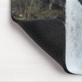 Noorse waterval Mousepad Muismat (Hoek)