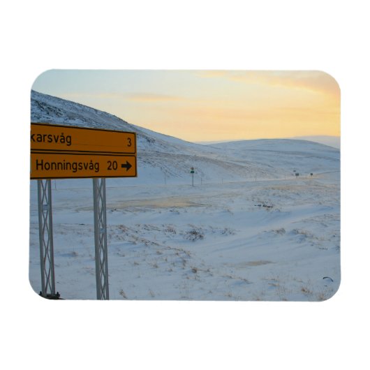 Noorse winter magneet (Horizontaal)