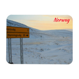 Noorse winter magneet