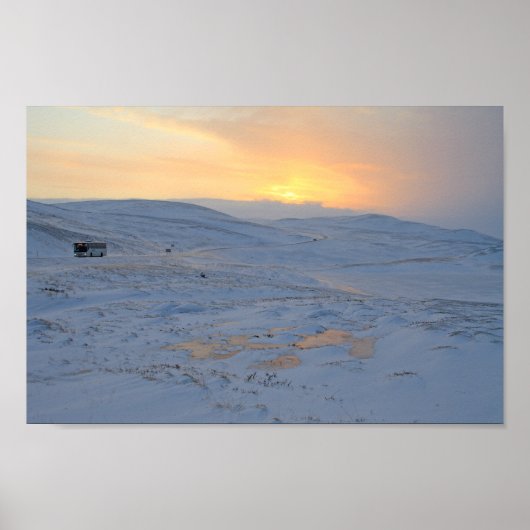 Noorse winter poster (Voorkant)
