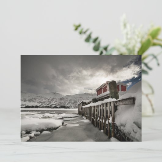 Noorse Winterkaart (Staand voorkant)