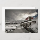 Noorse Winterkaart (Voorkant / Achterkant)