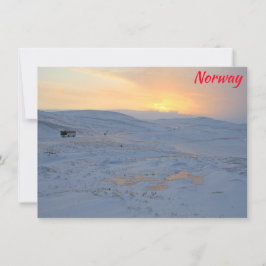 Noorse winterkaart