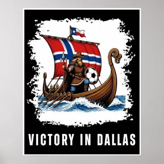 Noorse WK 2026 Poster (Voorkant)