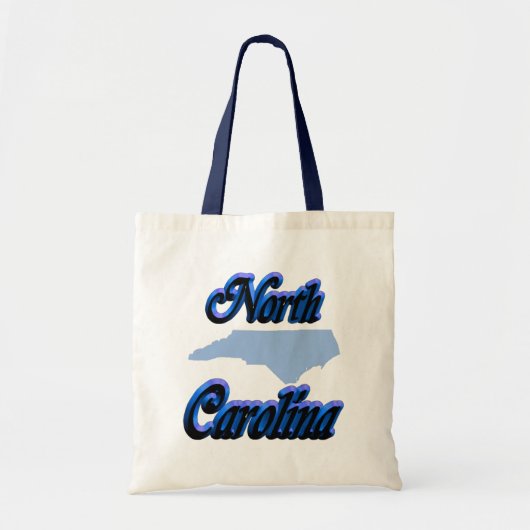 NOORTH CAROLINA-BAG TOTE BAG (Voorkant)