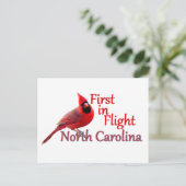 NOORTH CAROLINA BRIEFKAART (Staand voorkant)